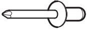 Carefree RV 030307 - 001 3/16" Awning Rivet - Young Farts RV Parts