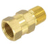 Check Valve 1/2" Brass MxF Lf Bulk - Young Farts RV Parts