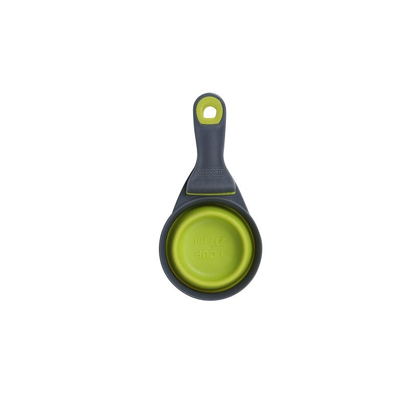 COLLAPSIBLE KLIP SCOOP 1 CUP GREEN - Young Farts RV Parts