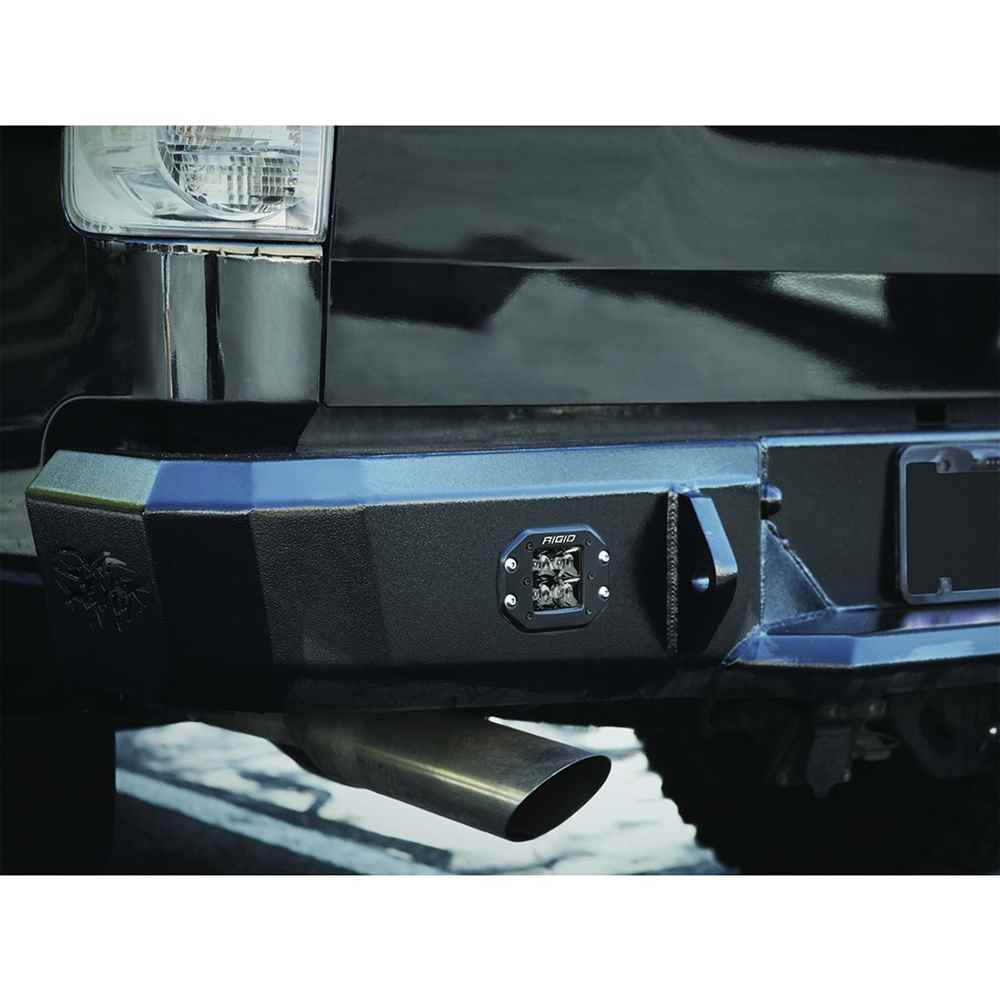 D - Series PRO Flush Mount - Spot LED - Midnight Edition - Pair - Black - Young Farts RV Parts