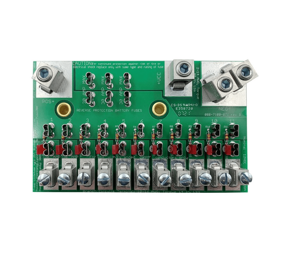 DC Fuse Block - 7100/7300 Power Centers - Young Farts RV Parts