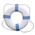 Decorative Ring Buoy - 17" - White/Blue - Not USCG Approved - Young Farts RV Parts
