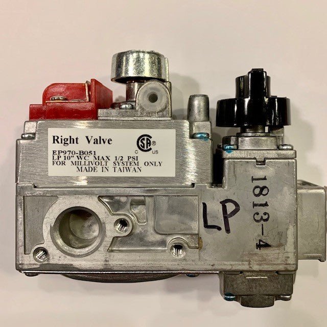 Dexen LP Gas Valve with Turndown Regulator - EP970 - B051 - Young Farts RV Parts