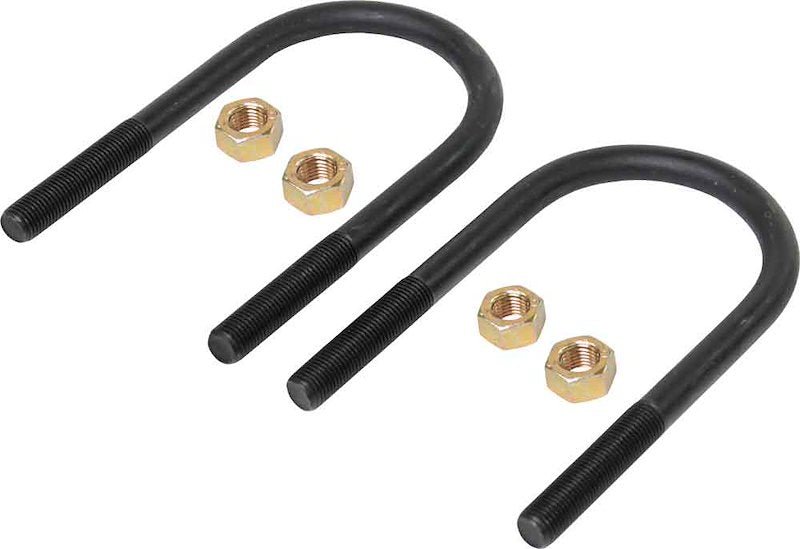 Dexter Axle K71 - 293 - 00 U - Bolts & Nut s 2 - 3/8" Axle Tube 7/16 - 20 UNF - Young Farts RV Parts