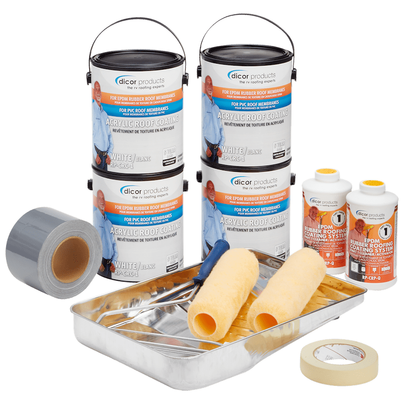 Dicor RP - RRK - 30 Rubber Roof Care Kit - Young Farts RV Parts