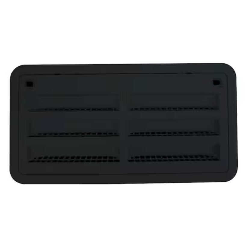 Dometic 3109492.004 Refrigerator Side Vent, Black - Young Farts RV Parts