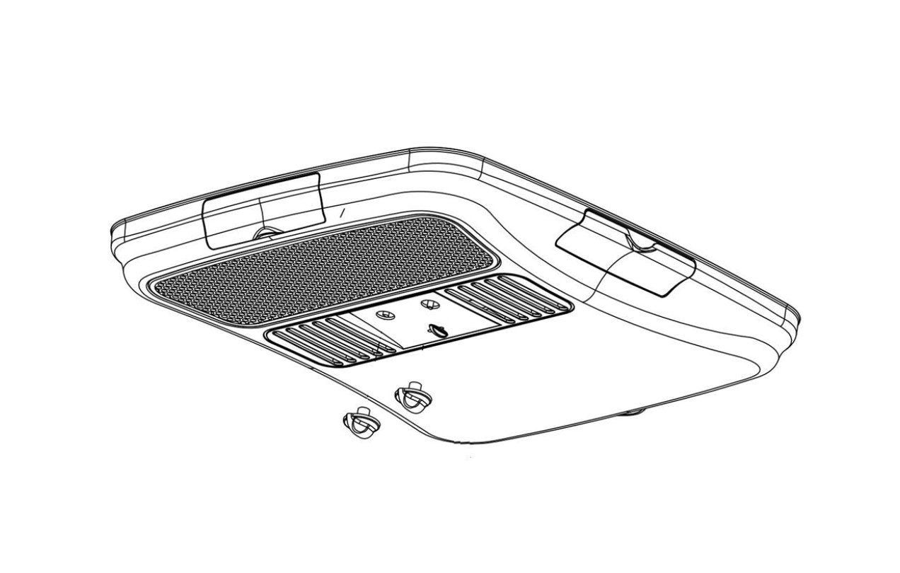 Dometic 3314853.000 Air Distribution Box Manual Control F/Penguin - Young Farts RV Parts