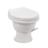 Dometic 411 Series Toilet Low Profile White Ceramic with Pedal Flush Control 9610008263 - Young Farts RV Parts