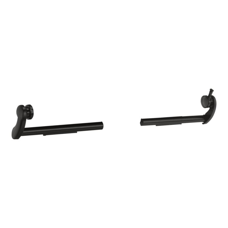 Dometic 9800018.402U Slide Topper Short 90 Degree Brackets - Black - Young Farts RV Parts