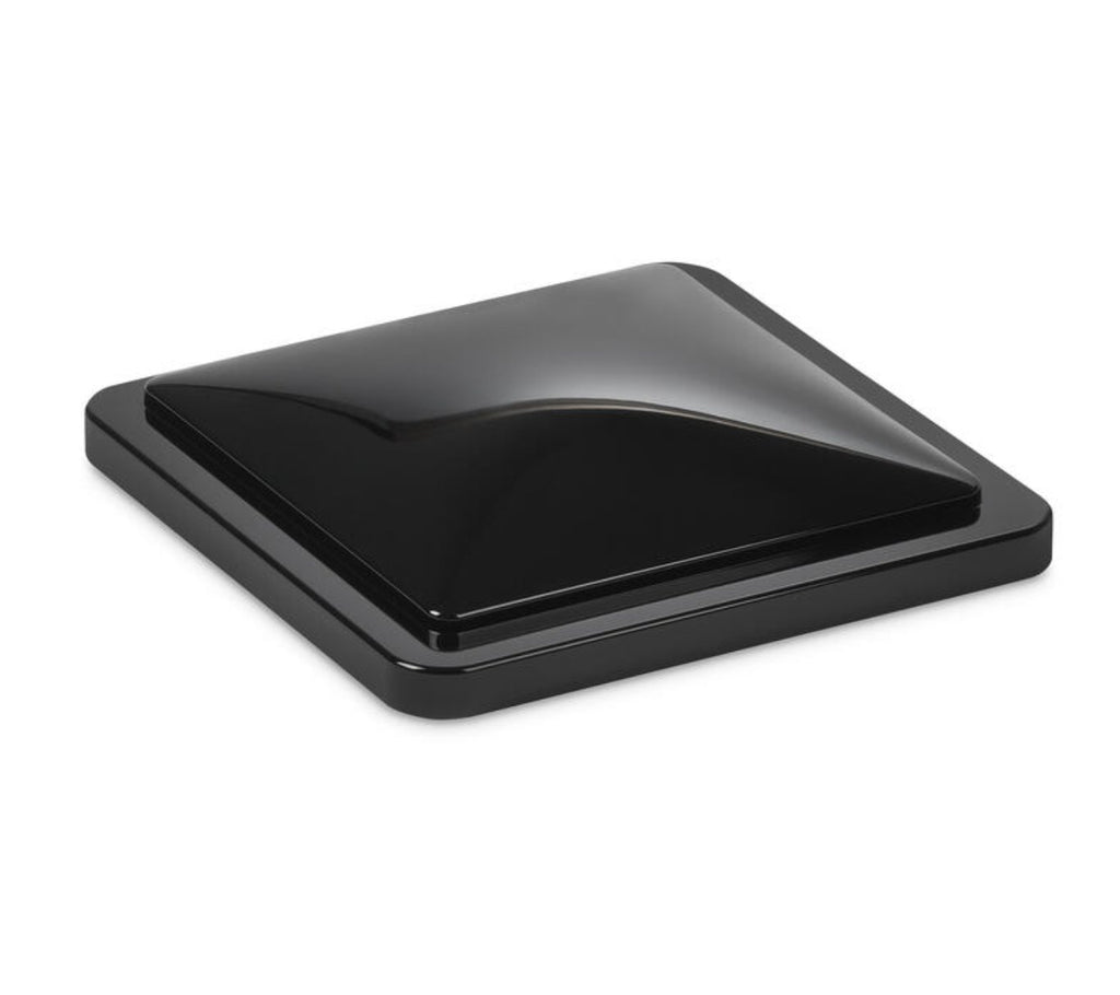 Dometic K1020 - 09 Fan - Tastic fan Roof Vent Lid , Hinge With Rivets, Black - Young Farts RV Parts