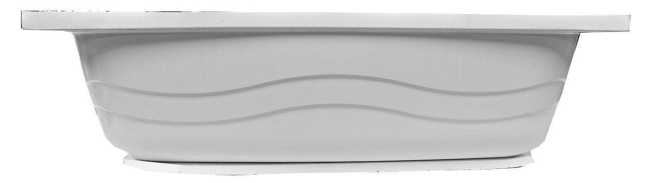 Duo - Form Plastics Left Hand Drain Bathtub - 244060221 - Young Farts RV Parts