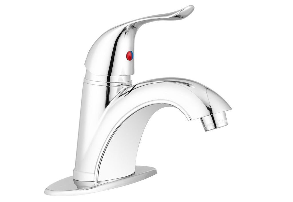 Dura Faucet DF - NML202 - CP Lever Lavatory Faucet, Chrome Polished - Young Farts RV Parts