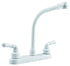 Dura Faucet DF - PK210C - WT - Dura Classical Hi Rise RV Kitchen Faucet - White - Young Farts RV Parts