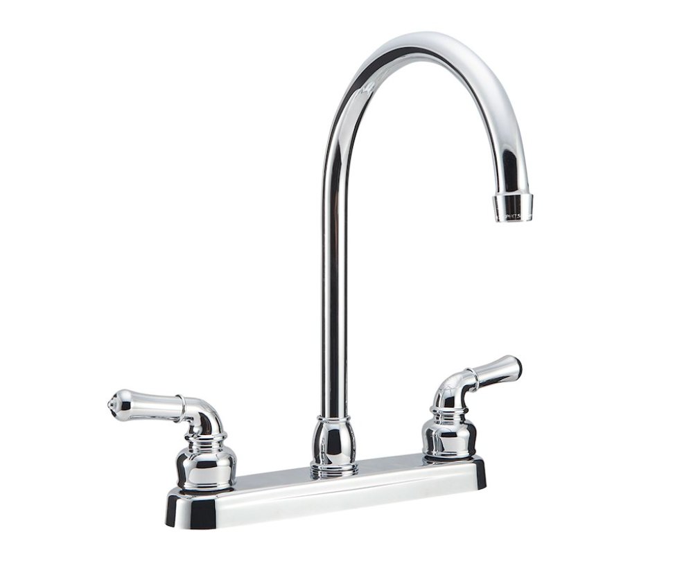 Dura Faucet DF - PK330HC - CP Hi - Rise Kitchen Faucet, Chrome Polished - Young Farts RV Parts