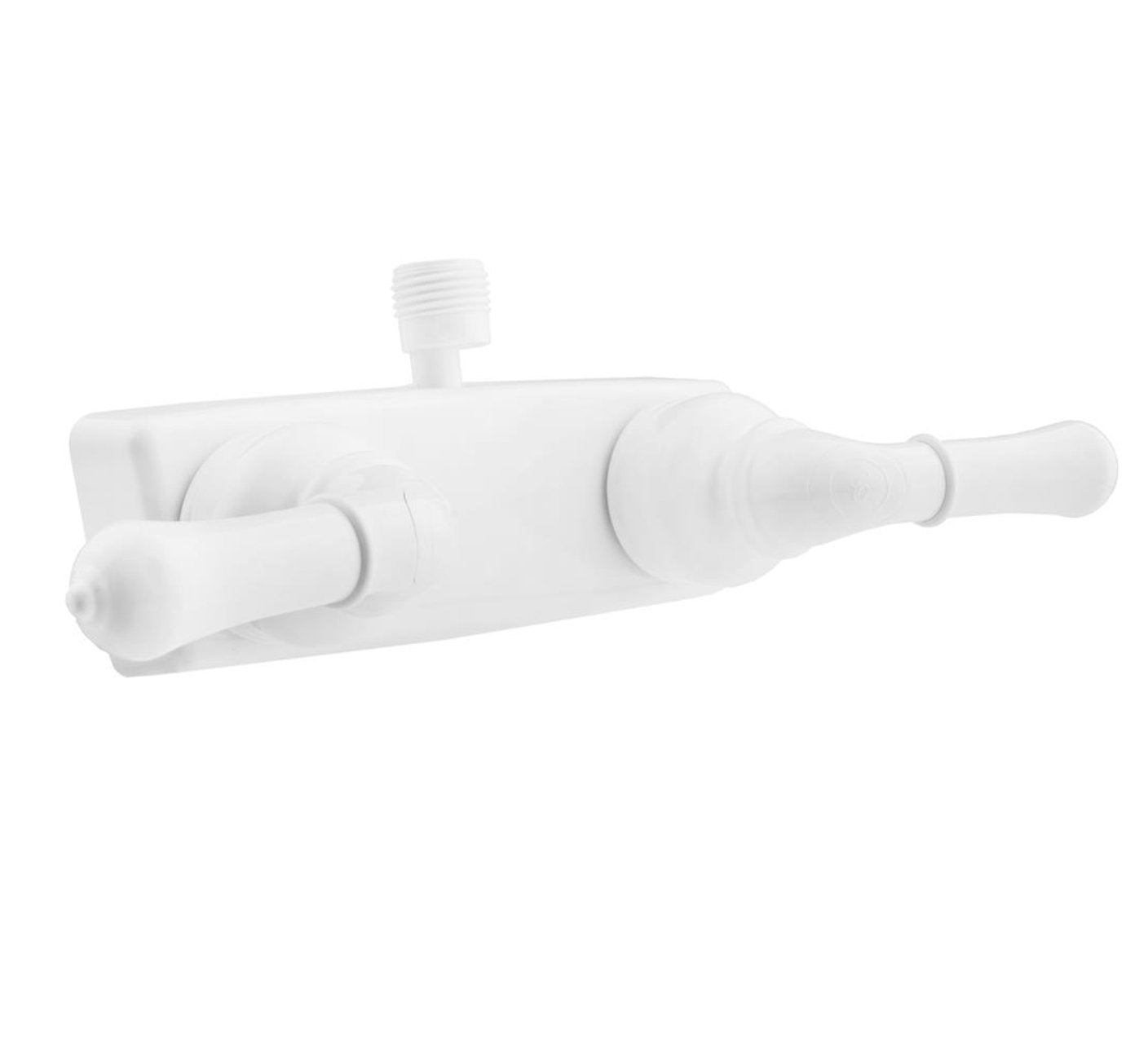 Dura Faucet DF - SA100C - WT - Classical RV Shower Faucet, White - Young Farts RV Parts