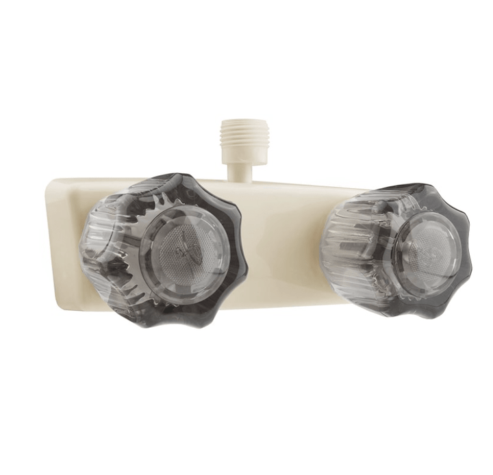 Dura Faucet DF - SA100S - BQ - Dura RV Shower Faucet - Bisque Parchment - Young Farts RV Parts