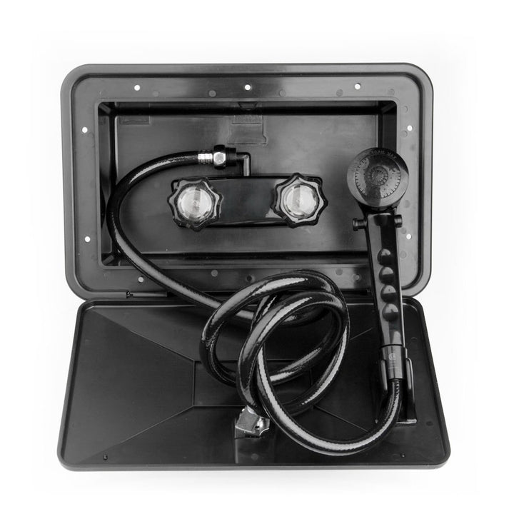 Dura Faucet DF - SA170 - BK Exterior Shower, Black - Young Farts RV Parts