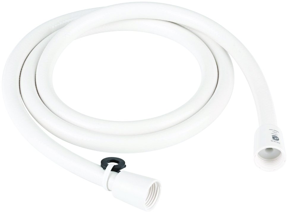 Dura Faucet DF - SA230 - WT - Dura 60" Vinyl RV Shower Hose - White - Young Farts RV Parts