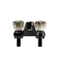 Dura Faucet Used For Lavatory; Black - DF - PL700S - BK - Young Farts RV Parts