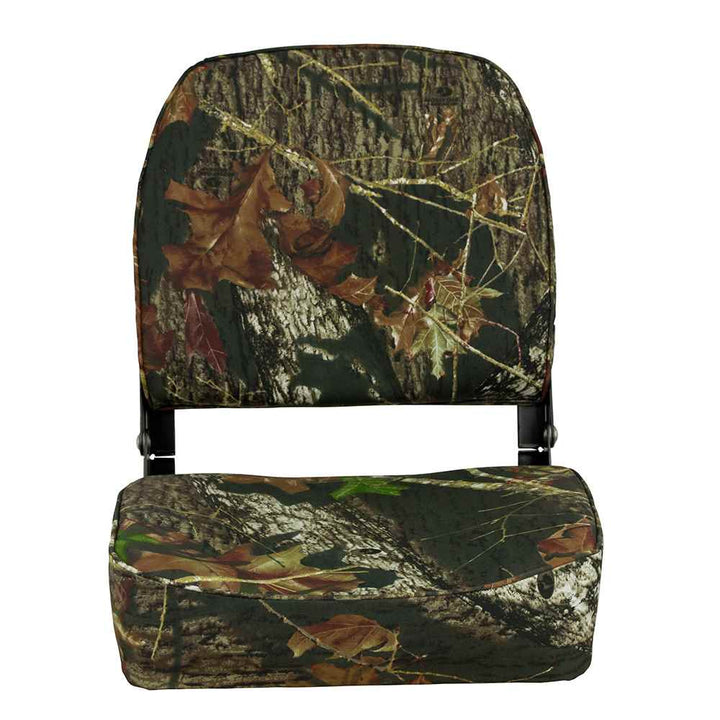 Economy Folding Seat - Mossy Oak Break - Up - Young Farts RV Parts