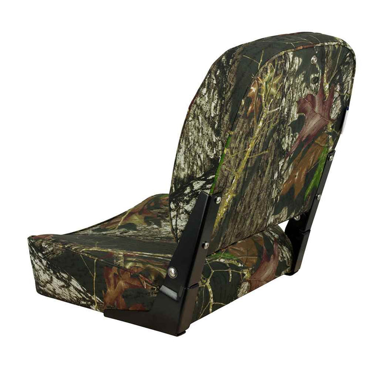 Economy Folding Seat - Mossy Oak Break - Up - Young Farts RV Parts