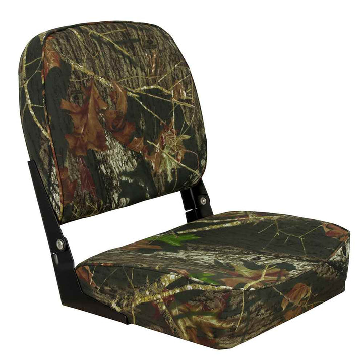 Economy Folding Seat - Mossy Oak Break - Up - Young Farts RV Parts