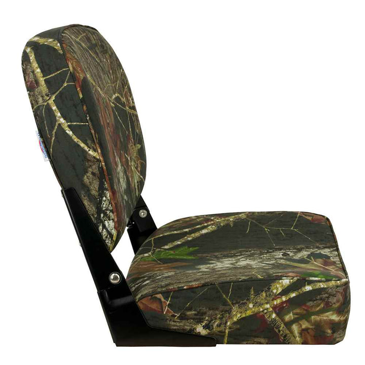 Economy Folding Seat - Mossy Oak Break - Up - Young Farts RV Parts
