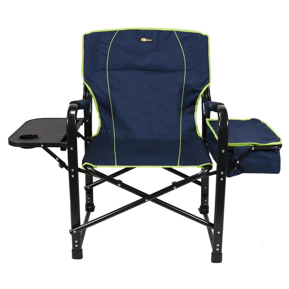 El Capitain Directors Chair w/Clr Blue/Green - Young Farts RV Parts