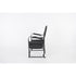 El Capitan Directors Chair Chrome Black - Young Farts RV Parts