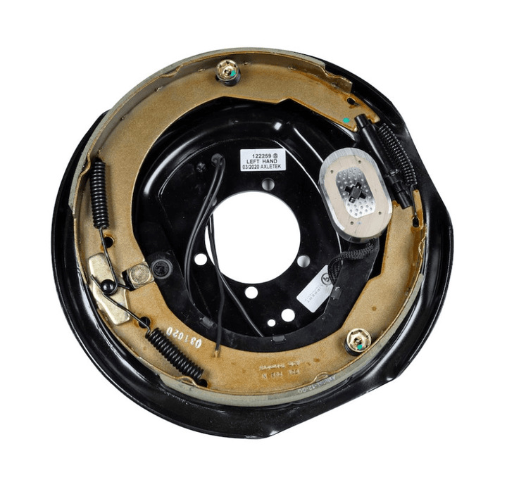 Electric Brake Assembly, 12' X 2' 7,000 Lbs. - Left Side - Young Farts RV Parts