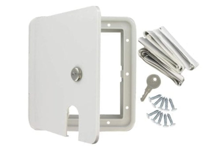 Electric Hatch Large White Cd - Young Farts RV Parts