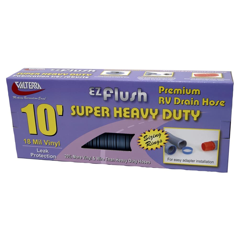 EZ Flush Super Heavy Duty Hose 3 X 10' - Young Farts RV Parts