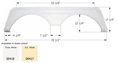 Fender Skirt Icon 00418 - Young Farts RV Parts