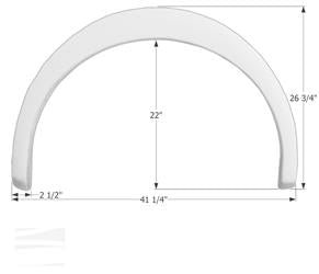 Fender Skirt Icon 12311 - Young Farts RV Parts