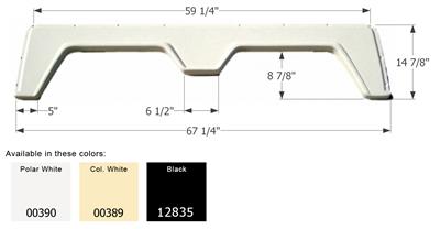 Fender Skirt Icon 12835 - Young Farts RV Parts