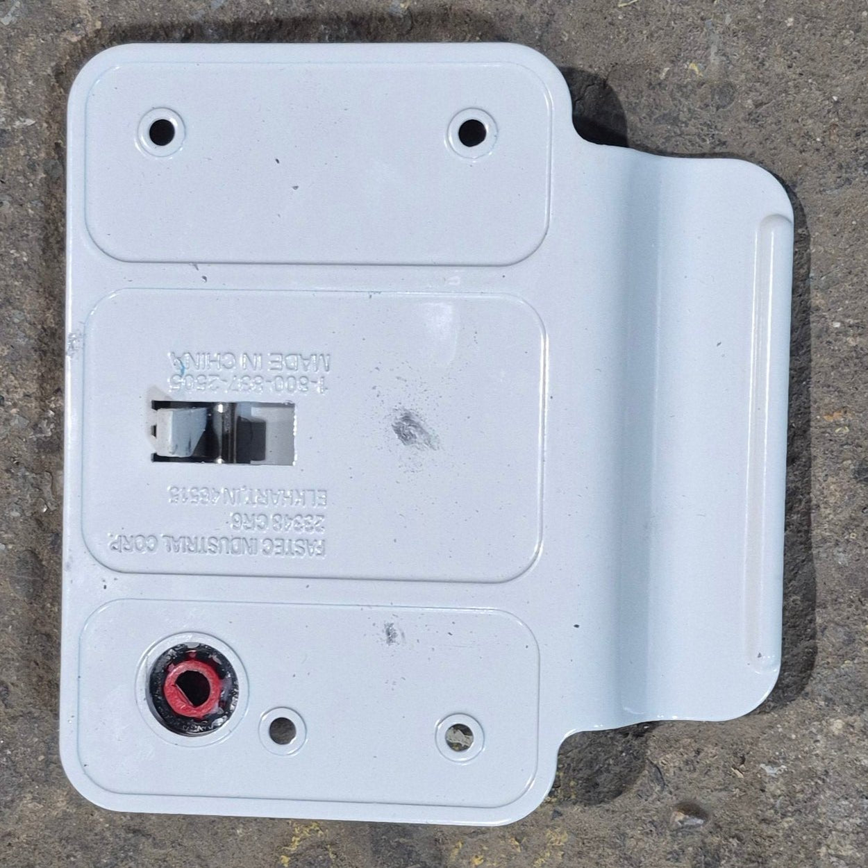 FIC Tall Trailer Door Lock, White - Young Farts RV Parts