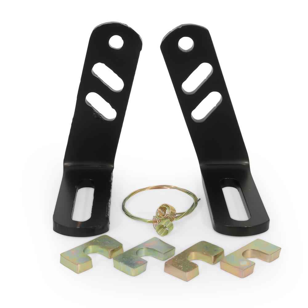 Fifth Wheel Hitch Rail Adapter fits 1999 - 16 Ford Super Duty - Young Farts RV Parts