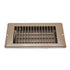 Floor Register 4 X 8 Brown Dampered Metal - Young Farts RV Parts