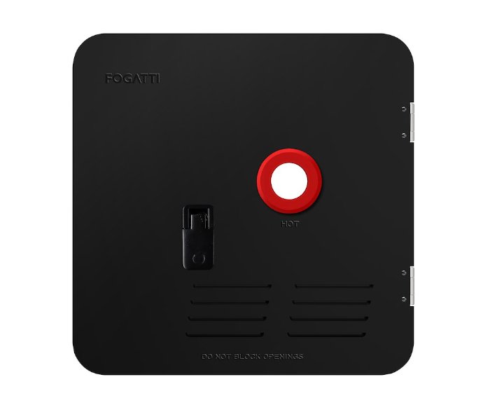 Fogatti FSBD - 1818/BLACK Water Heater Access Door (For InstaShower6/8 Plus/8 Pro), Black - Young Farts RV Parts