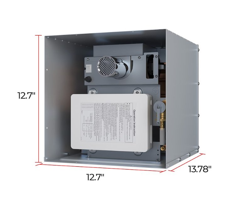 Fogatti INSTASHOWER 8 PLUS On Demand/ Tankless Water Heater, 2.9GPM - Young Farts RV Parts