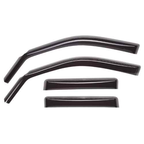 Front/Rear Rainguard Deflectors Swd Dk Silverado/Sierra Crewcab 14+ - Young Farts RV Parts