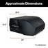 Furrion LLC FACR18VSDA - BL - AM Furrion Chill ™ Cube 18000 BTU High Efficiency Air Conditioner - Young Farts RV Parts