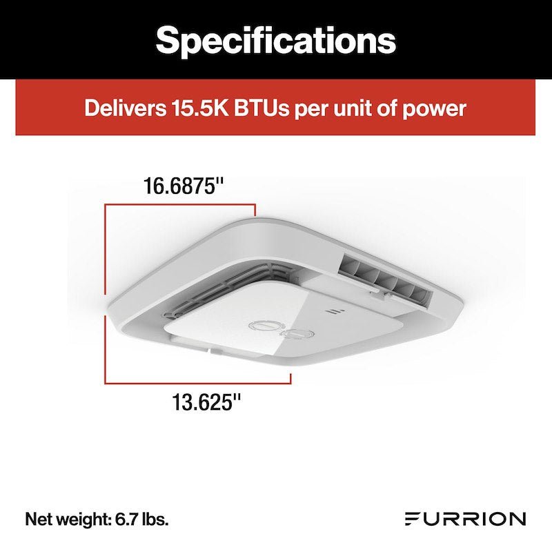 Furrion LLC FACT11MA - PS Furrion Chill Manual Air Conditioner Ceiling Assembly - Non - Ducted - Young Farts RV Parts