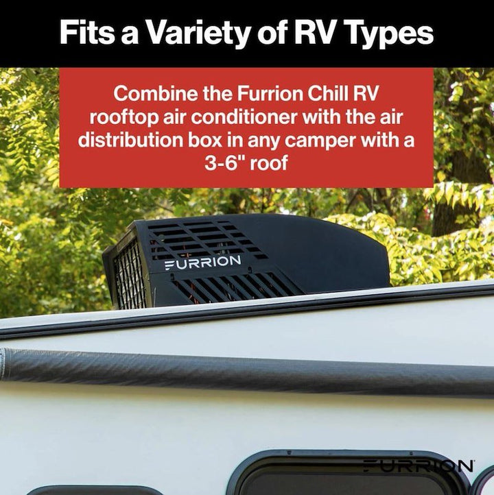 Furrion LLC FACT12CA2 - PS - AM Furrion Chill Air Conditioner Ceiling Assembly - Ducted or Non - Ducted - Young Farts RV Parts