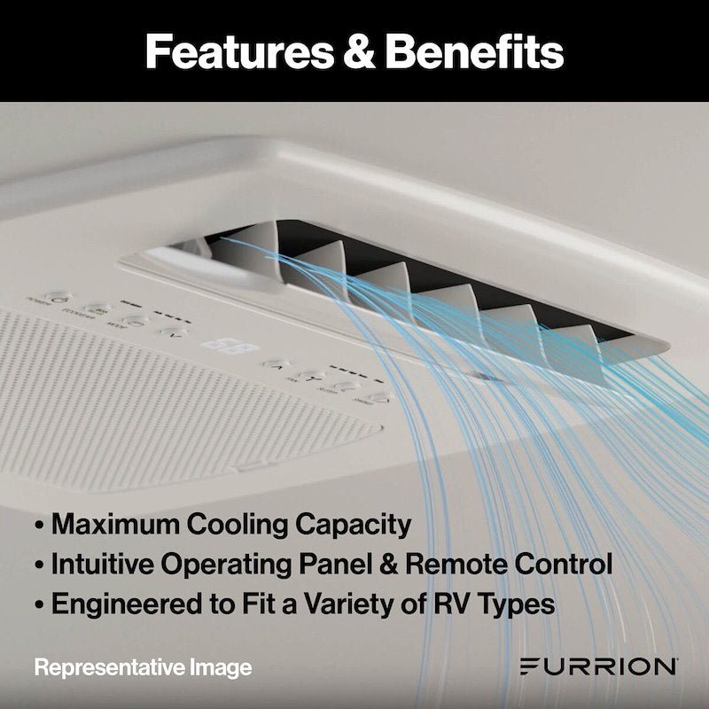 Furrion LLC FACT18MA - PS - AM Furrion Chill Cube Air Conditioner Ceiling Assembly - Non - Ducted - Young Farts RV Parts