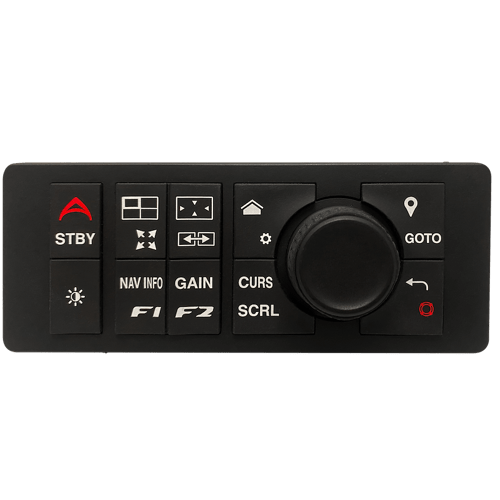 FURUNO Multi Function Display Remote Control - Horizontal Flush Mount - 10 Buttons - MCU006H - Young Farts RV Parts
