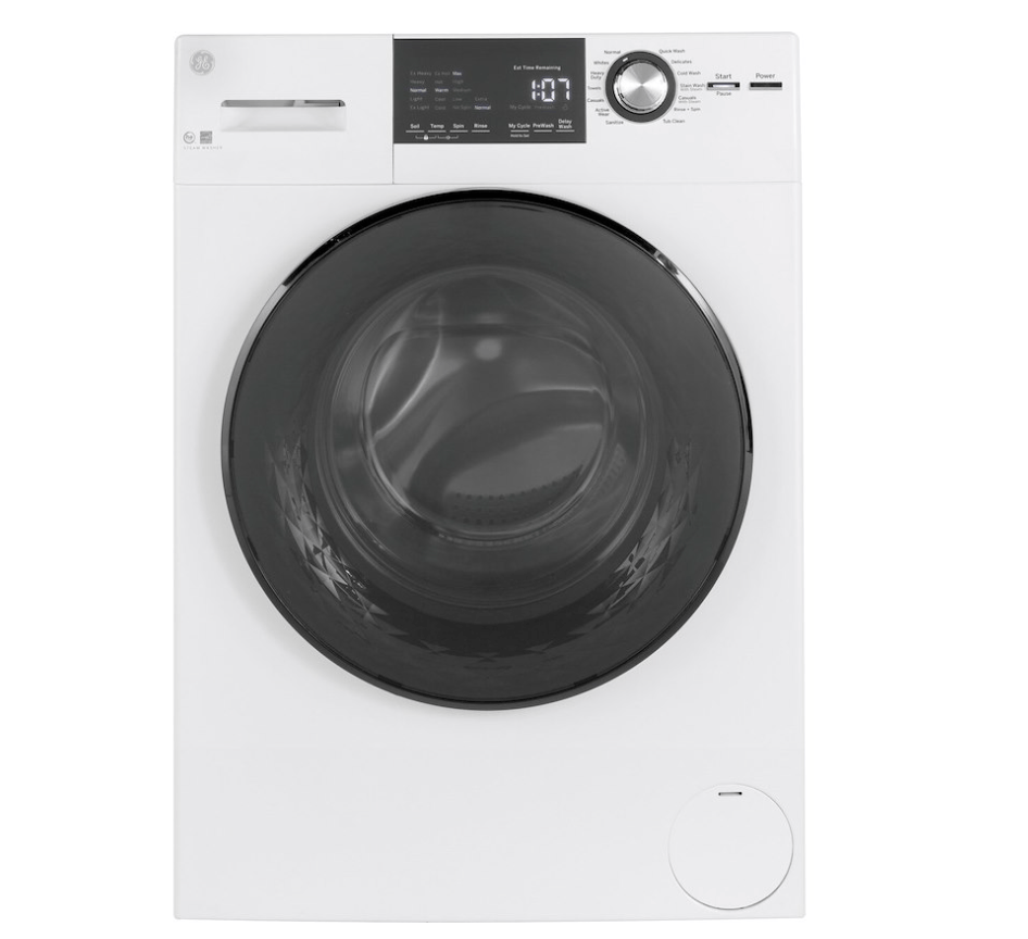 GE Appliances GFW148SSMWW GE Spacemaker Front Load Clothes Washer - Young Farts RV Parts