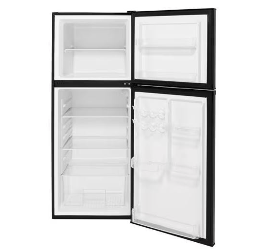 GE Appliances GPV10FGNBB - R Refrigerator, 9.8 Cu Ft., Black Stainless - Young Farts RV Parts