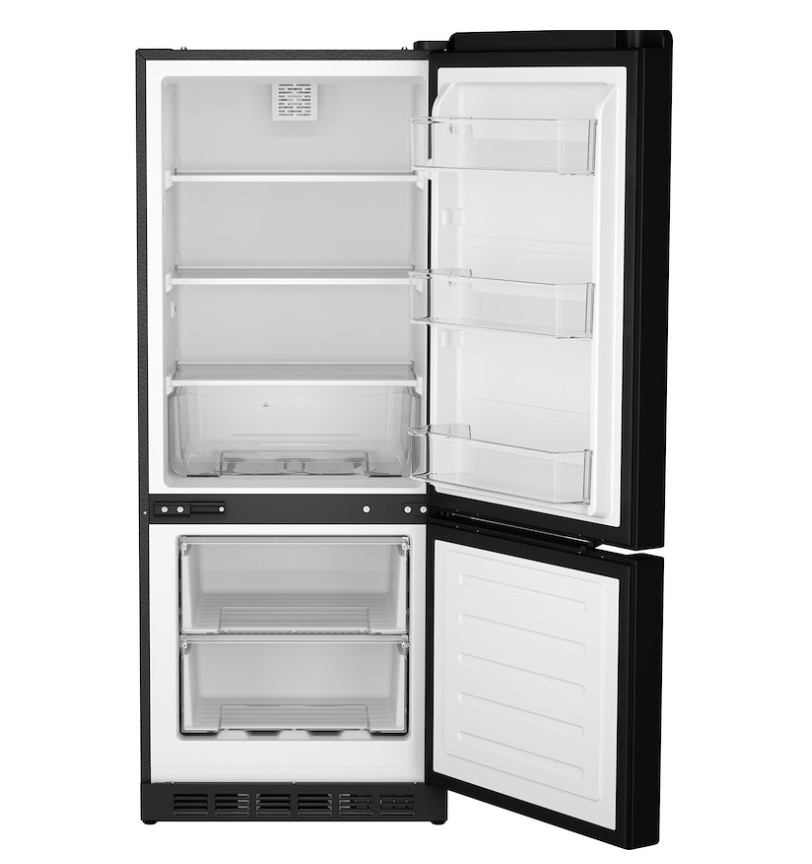 GE Appliances PBV10R5VBB 12VDC Refrigerator, 10 Cu Ft., Black Stainless - Young Farts RV Parts