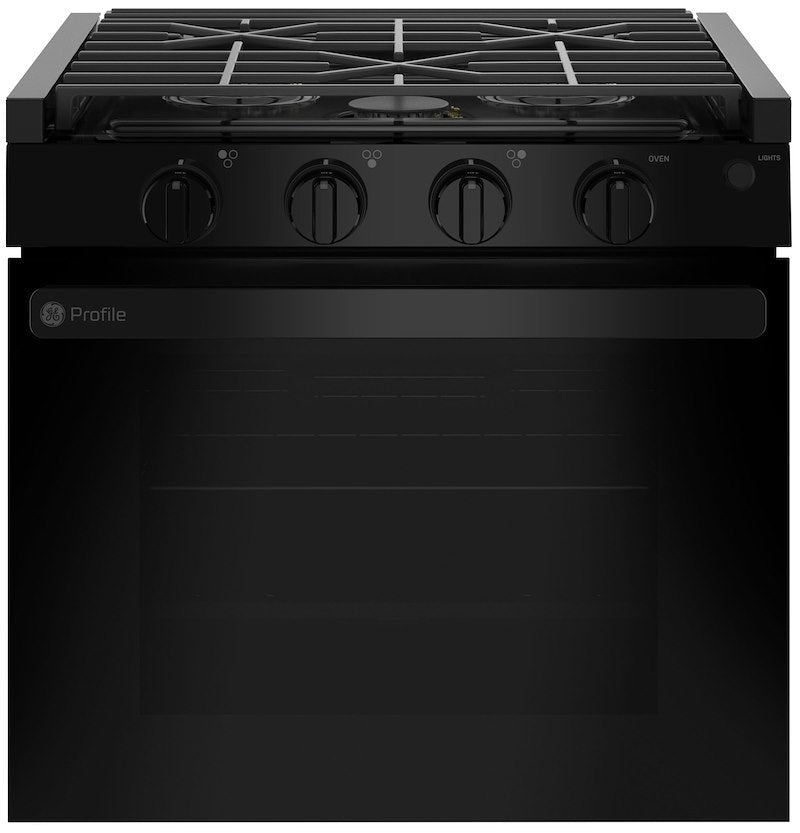 GE Appliances PLD621DWBB Drop - In Cooktop/Range - Spark Ignition - Black/Black Stainless - Young Farts RV Parts